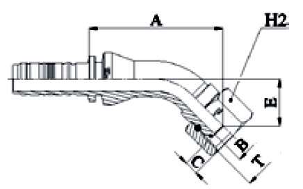 HEMBRA BSP CODO 45º M80842